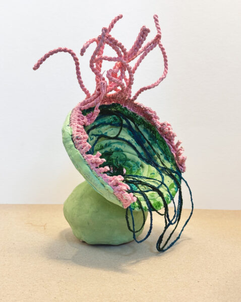 Listener 3 Chartreuse by Matthew Swift